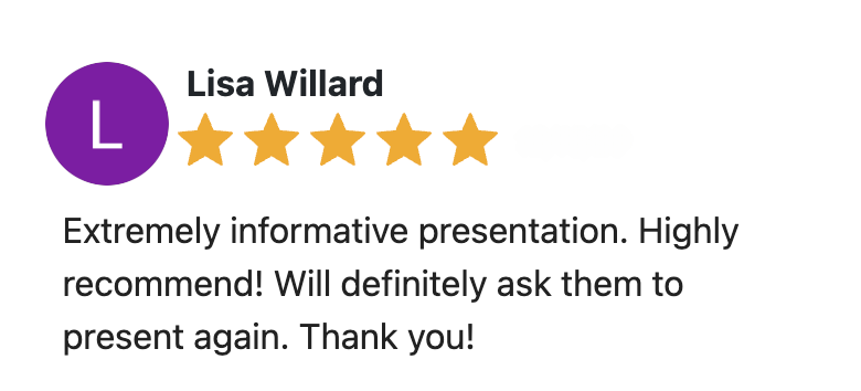 Lisa Testimonial Lisa Testimonial