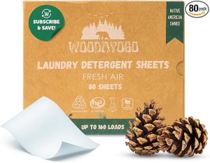 Plant-Based Laundry Detergent Sheets 7 Laundry Detergent Sheets